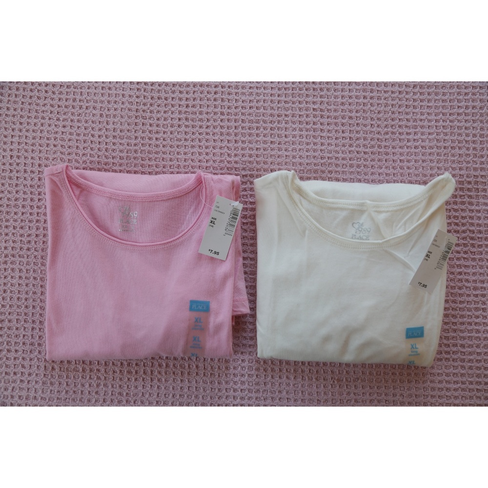 Bundle: Girl's Long-sleeved tees (2)